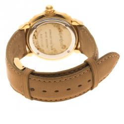 Saint Laurent Paris White Gold Tone Women's Wristwatch 32 mm