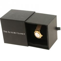 Saint Laurent Paris White Gold Tone Women's Wristwatch 32 mm