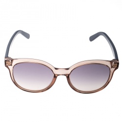 Salvatore Ferragamo Brown Transparent/Purple Gradient SF833S 290 Wayfarer Sunglasses