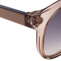 Salvatore Ferragamo Brown Transparent/Purple Gradient SF833S 290 Wayfarer Sunglasses