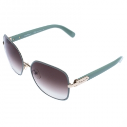 Salvatore Ferragamo Grey Gradient SF150S Square Sunglasses 
