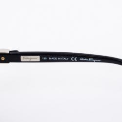 مملوكة مسبقًا Salvatore Ferragamo Black 646S Oversized Womens Sunglasses