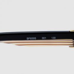 مملوكة مسبقًا Salvatore Ferragamo Black SF659S Womens Sunglasses