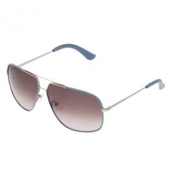 مملوكة مسبقًا Salvatore Ferragamo Blue SF119SL Aviators