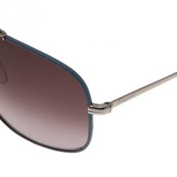 مملوكة مسبقًا Salvatore Ferragamo Blue SF119SL Aviators