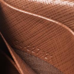 Pre Owned محفظة سالفاتوري فيراغامو كونتيننتال جلد بنية