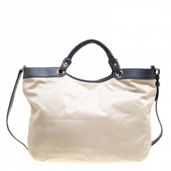 Pre Owned حقيبة سالفاتوري فيراغامو يد علوية نايلون بيج