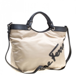 Pre Owned حقيبة سالفاتوري فيراغامو يد علوية نايلون بيج