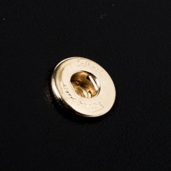 مملوكة مسبقًا Salvatore Ferragamo Black Studded Leather Continental Wallet