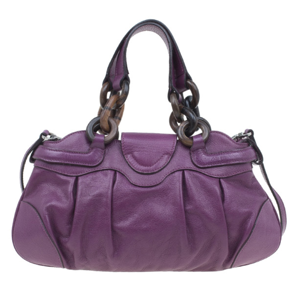 مملوكة مسبقًا حقيبة سالفاتوري فيراغامو  ماريسا كروس جلد أرجواني