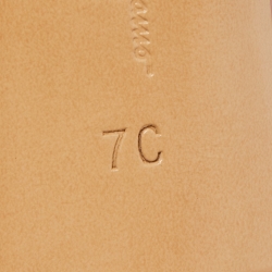 Pre Owned Salvatore Ferragamo Beige Patent Leather Vara Bow Pumps Size 37.5