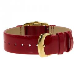 Pre Owned Salvatore Ferragamo Diamond Gold-Plated Stainless Steel Varina Women's Wristwatch 26MM