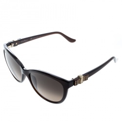 Salvatore Ferragamo Brown SF760S Cat Eye Sunglasses