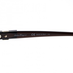 Salvatore Ferragamo Brown SF760S Cat Eye Sunglasses