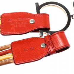 Salvatore Ferragamo Multicolor Leather String Belt 90CM