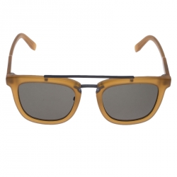 Salvatore Ferragamo Honey Brown/Olive SF844 Wayfarer Sunglasses