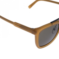 Salvatore Ferragamo Honey Brown/Olive SF844 Wayfarer Sunglasses