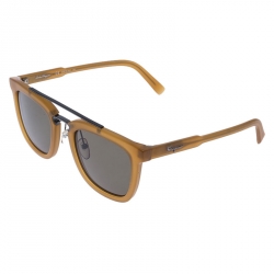 Salvatore Ferragamo Honey Brown/Olive SF844 Wayfarer Sunglasses