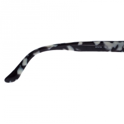 Pre Owned Salvatore Ferragamo Off White/Black SF675S Cat Eye Sunglasses