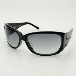 Pre Owned Salvatore Ferragamo Black Sunglasses With Crystals