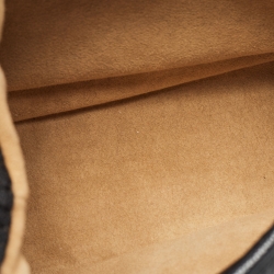 Salvatore Ferragamo Black Leather and Suede Hobo
