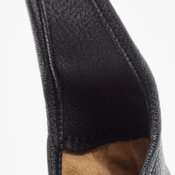 Salvatore Ferragamo Black Leather and Suede Hobo