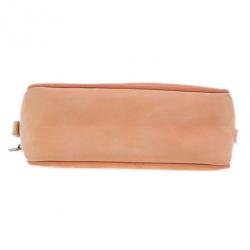 Pre Owned Salvatore Ferragamo Orange Suede Small Shoulder Bag