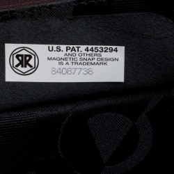 Pre Owned Salvatore Ferragamo Dark Brown Canvas Shoulder Bag