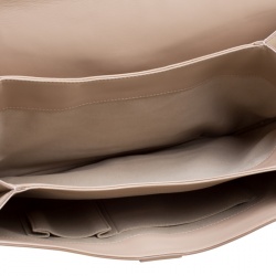 Pre Owned حقيبة كتف سالفاتوري فيراغامو ايلي جلد بيج