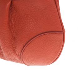 مملوكة مسبقًا Salvatore Ferragamo Red Leather Small Shoulder Bag