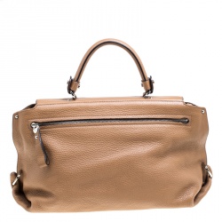 مملوكة مسبقًا  حقيبة سالفتوري فيراغامو سوفيا متوسطة جلد بيج