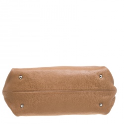 مملوكة مسبقًا  حقيبة سالفتوري فيراغامو سوفيا متوسطة جلد بيج