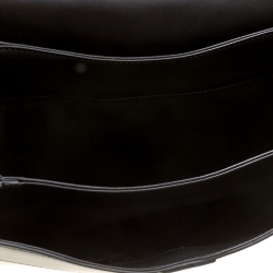 Pre Owned Salvatore Ferragamo Black Leather Elly Shoulder Bag