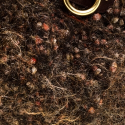 Pre Owned حقيبة سالفاتوري فيراغامو ماريسا صوف بني ميتاليك