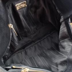 Pre Owned Salvatore Ferragamo Betulla Chain Handle Leather Shopper Tote