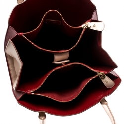 مملوكة م سبقًا Salvatore Ferragamo Beige Leather Medium Tote 