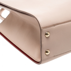 مملوكة مسبقًا Salvatore Ferragamo Beige Leather Medium Tote 