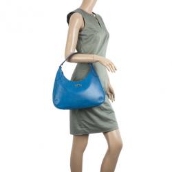 Pre Owned Salvatore Ferragamo Gancini Romana Hobo Bag