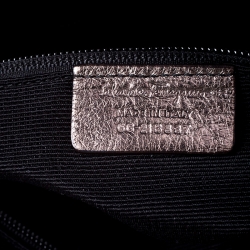 مملوكة مسبقًا Salvatore Ferragamo Black Patent Leather Shopper Tote