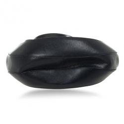 Pre Owned Salvatore Ferragamo Vintage Black Leather Shoulder Bag