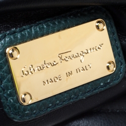 مملوكة مسبقًا حقيبة سالفاتوري فيراغامو صوفيا يد علوية متوسطة جلد بنفسجية