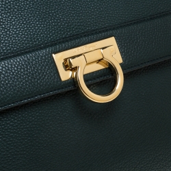 مملوكة مسبقًا حقيبة سالفاتوري فيراغامو صوفيا يد علوية متوسطة جلد بنفسجية