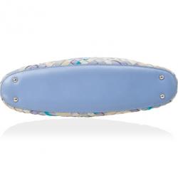 Pre Owned Salvatore Ferragamo Woven Grosgrain Ribbon Tote