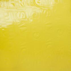 Pre Owned Salvatore Ferragamo Patent Yellow Tote 