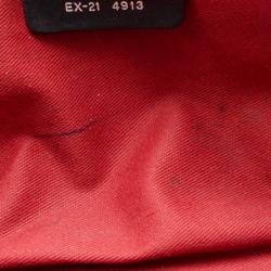 Pre Owned Salvatore Ferragamo Black Logo Satchel