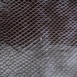 Pre Owned Salvatore Ferragamo Perla Large Python Clutch