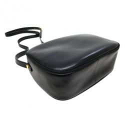 Pre Owned Salvatore Ferragamo Black Vara Leather Crossbody