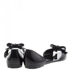 مملوكة مسبقًا حذاء فلات سالفاتوري فيراغامو جيلي فيونكة دانتيل بريتا أسود مقاس 40.5