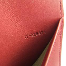 Pre Owned Salvatore Ferragamo Red Leather Planner Cover