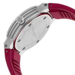 Pre Owned Salvatore Ferragamo Silver Stainless Steel FIG010015 Women's Wristwatch 33MM